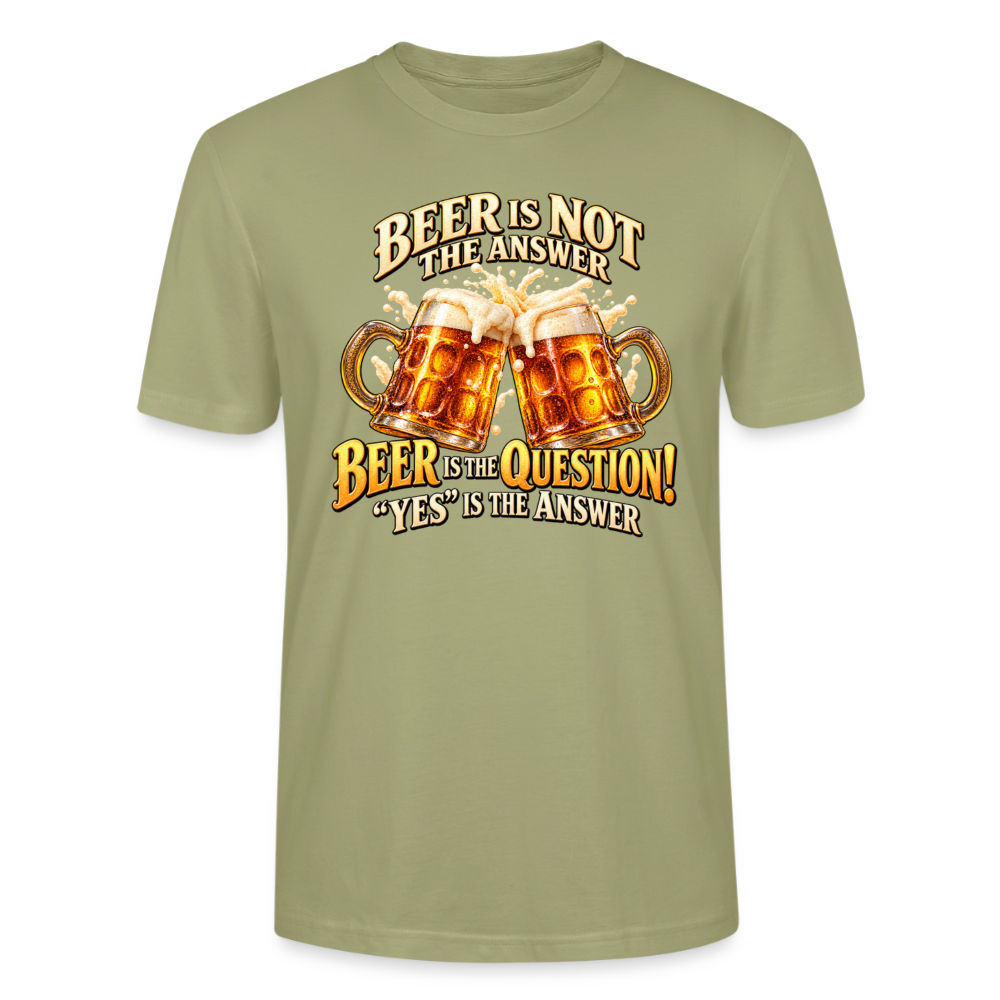 CityShirts - T-shirt - Beer - CS024 - grågrøn