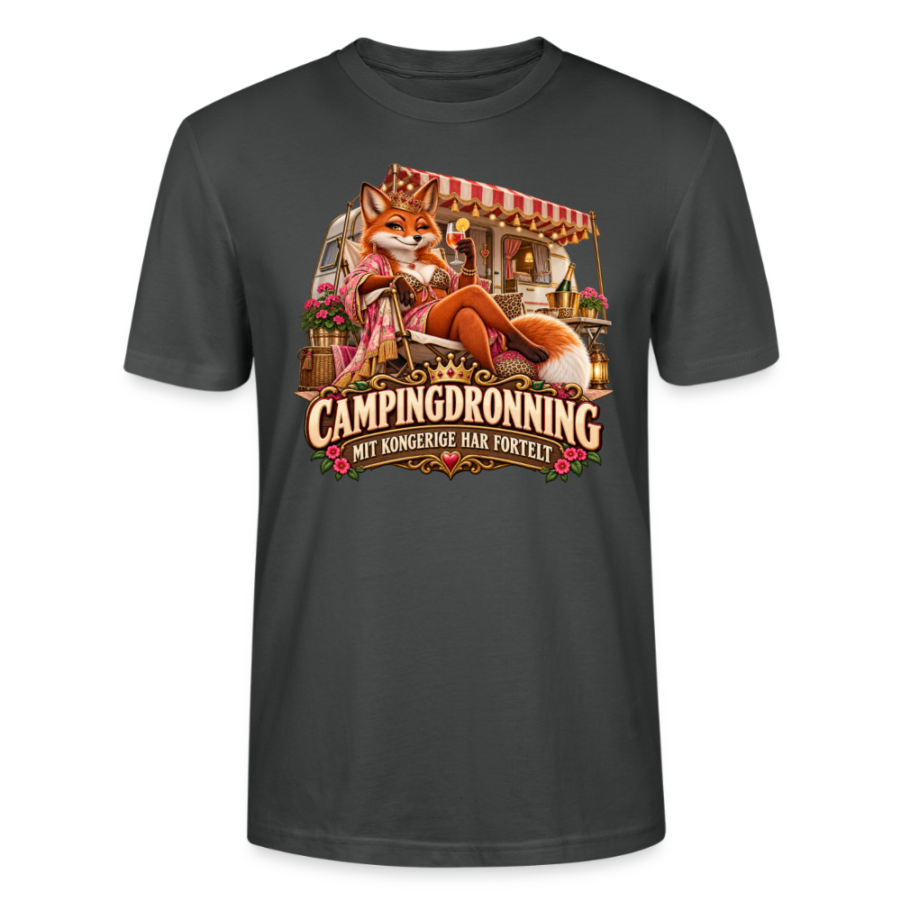 CityShirts - T-shirt - Campingdronning – Mit kongerige har fortelt - CS042 - charcoal