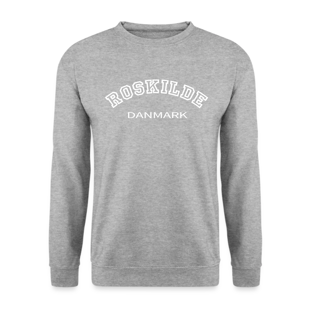 CityShirt - Sweatshirt - Roskilde - hvidgrå meleret