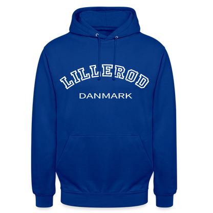 CityShirt - Hoodie - Lillerød - kongeblå