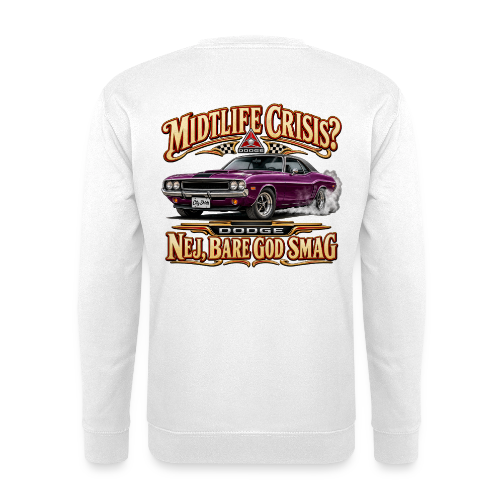 Carshirt 202 Dodge - hvid