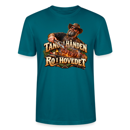 CityShirts - T-shirt - Tang i hånden – Ro i hovedet - CS050 - havblå