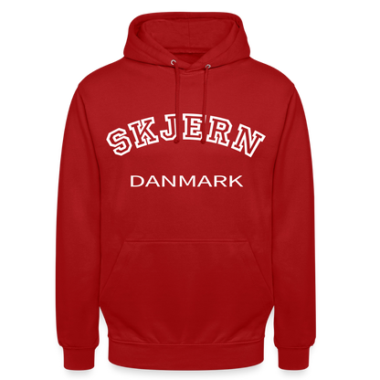 CityShirt - Hoodie - Skjern - rød