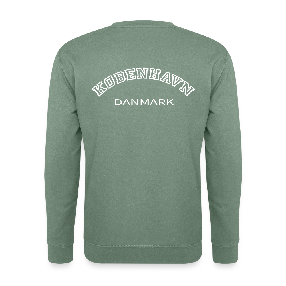 sweatshirt unisex - København - grågrøn