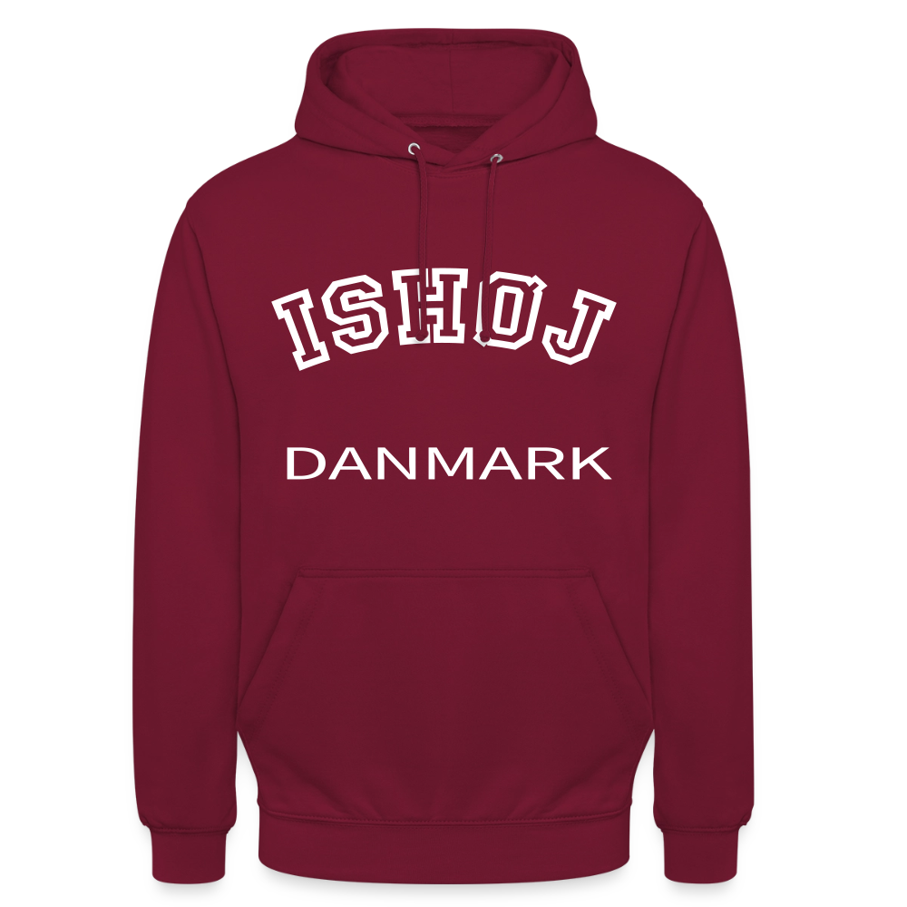 CityShirt - Hoodie - Ishøj - bordeaux