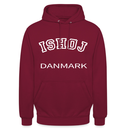 CityShirt - Hoodie - Ishøj - bordeaux