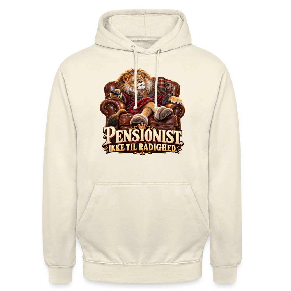 CityShirts - Hoodie - Pensionist. Ikke til rådighed. - CS030 - vaniljemilkshake