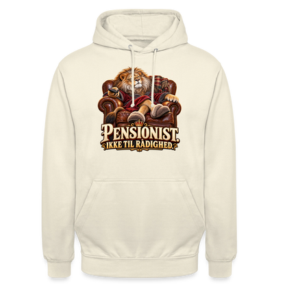 CityShirts - Hoodie - Pensionist. Ikke til rådighed. - CS030 - vaniljemilkshake