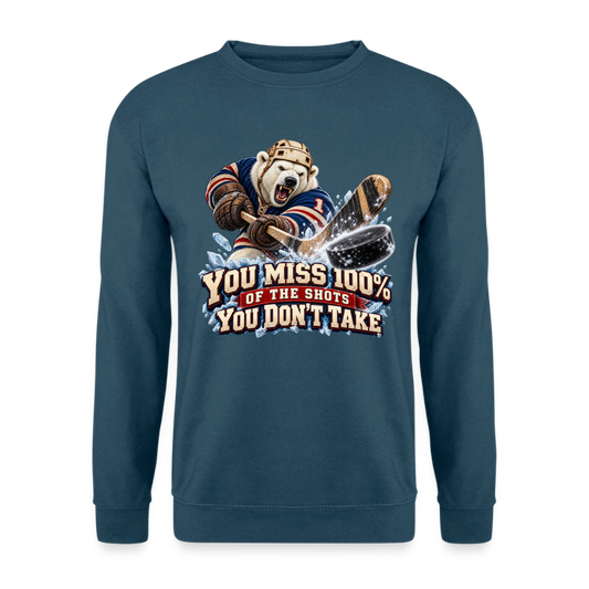 CityShirts - Sweatshirt - Take the shot - CS001 - indigoblå