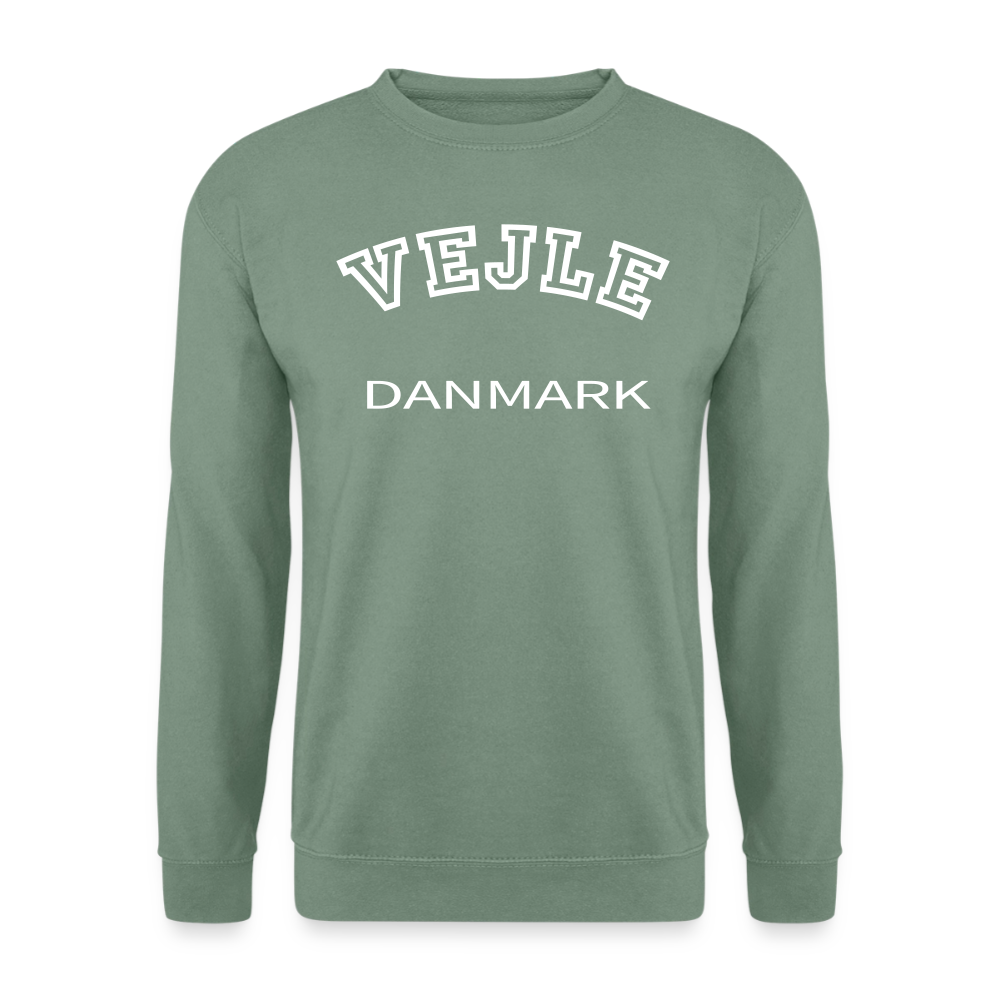 CityShirt - Sweatshirt - Vejle - grågrøn