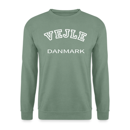 CityShirt - Sweatshirt - Vejle - grågrøn