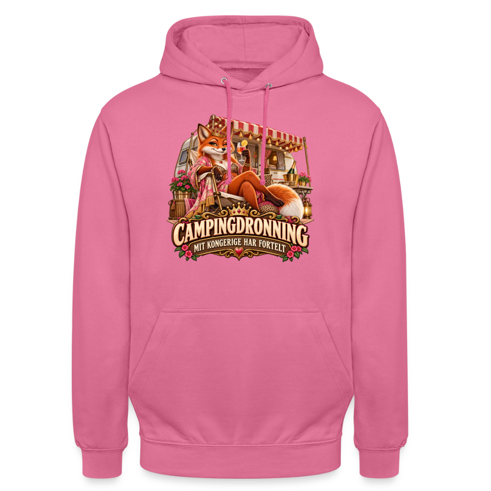 CityShirts - Hoodie - Campingdronning – Mit kongerige har fortelt - CS042 - pink