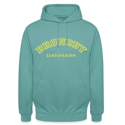 Hættetrøje unisex - Brøndby - pastelturkis
