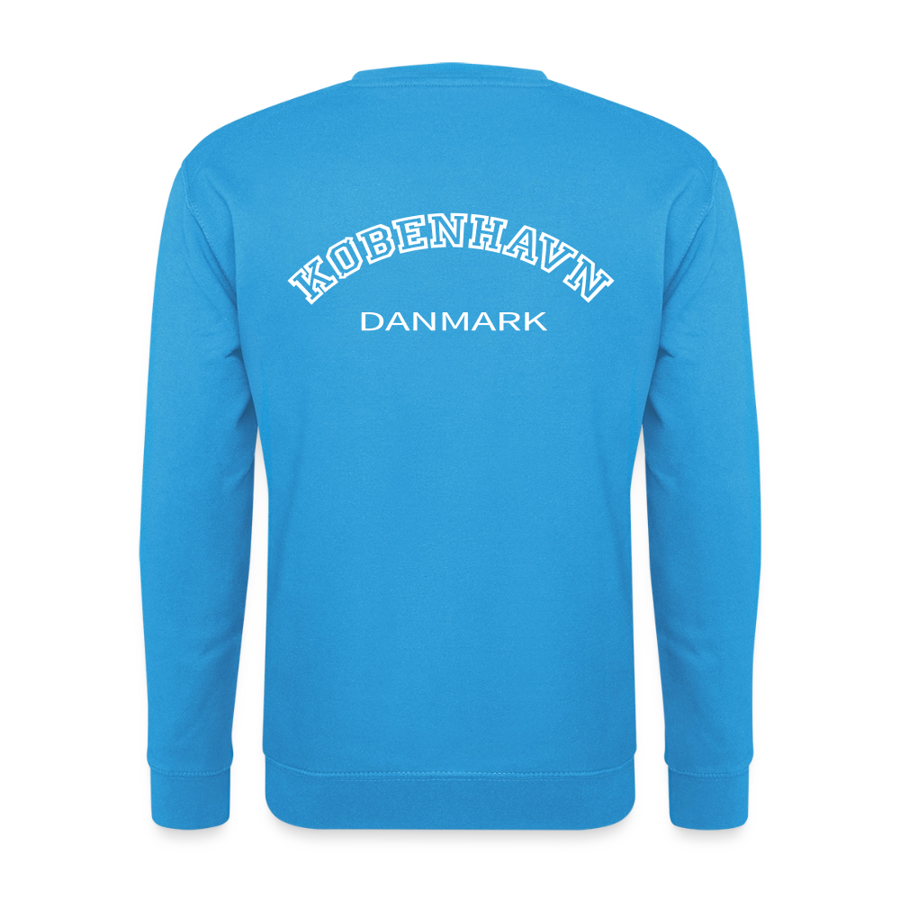 sweatshirt unisex - København - havblå