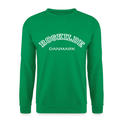 Sweatshirt unisex - Roskilde - kelly grøn