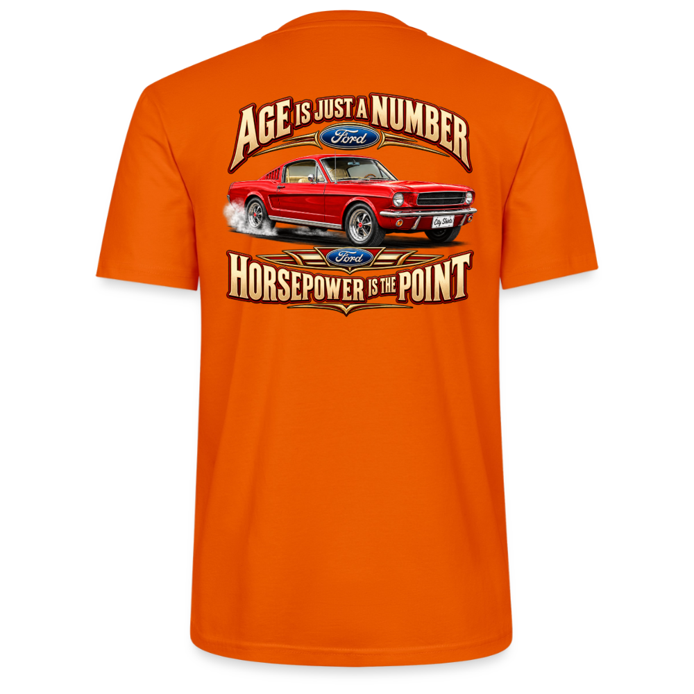 Carshirt T204 Ford - mørk orange