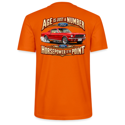 Carshirt T204 Ford - mørk orange