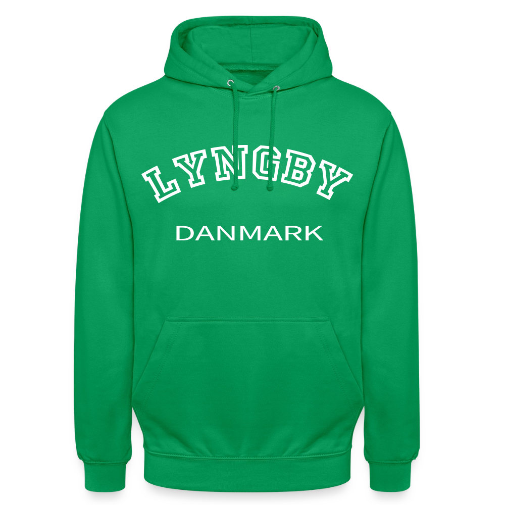 CityShirt - Hoodie - Lyngby - kelly grøn