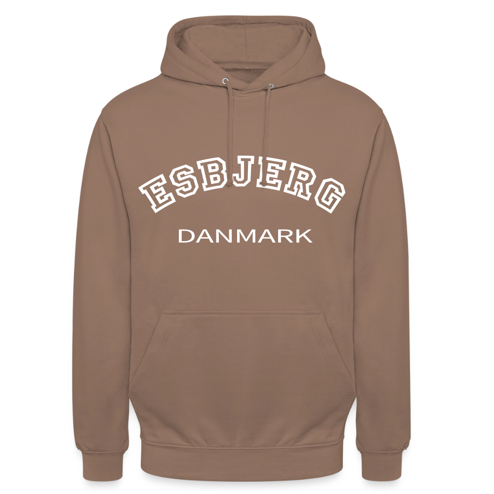 CityShirt - Hoodie - Esbjerg - mokka