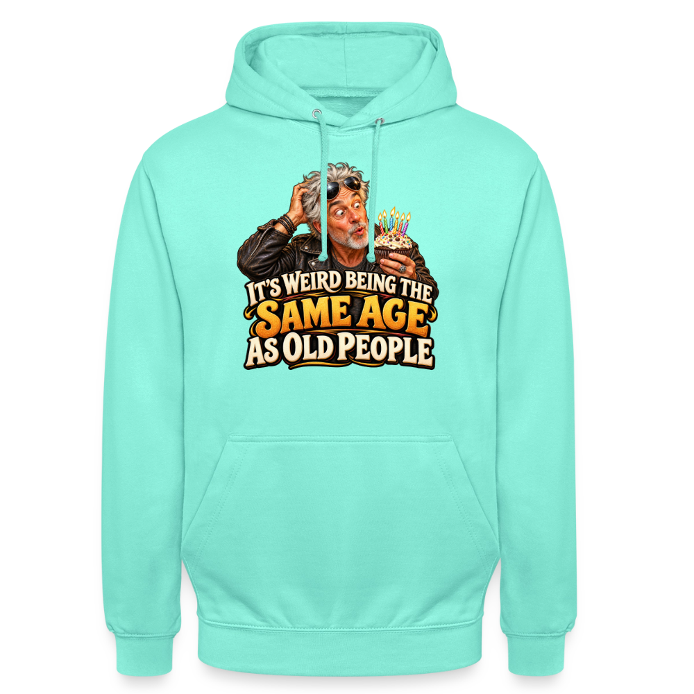 CityShirts - Hoodie - Same age as old people - CS018 - mint