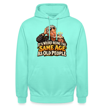 CityShirts - Hoodie - Same age as old people - CS018 - mint