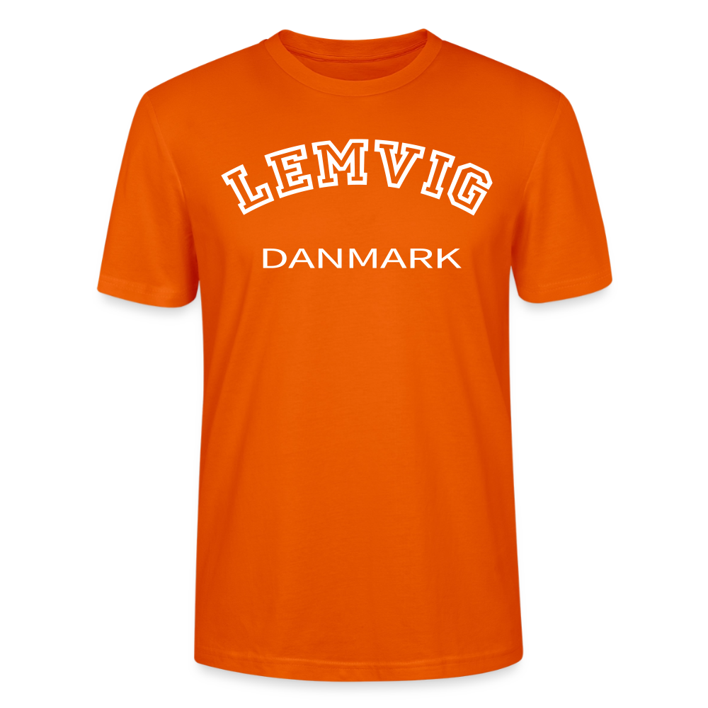 CityShirt - T-shirt - Lemvig - mørk orange