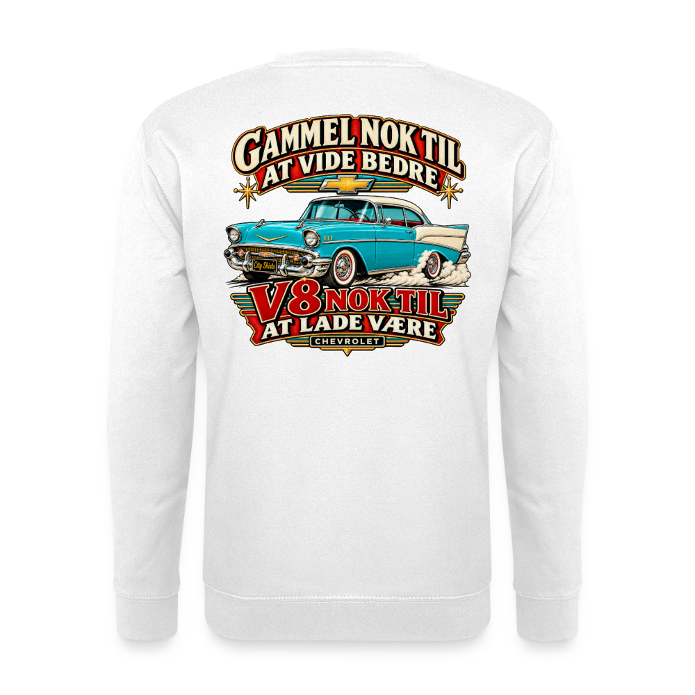 Carshirt 201 Chevrolet - hvid