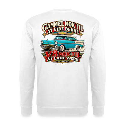 Carshirt 201 Chevrolet - hvid