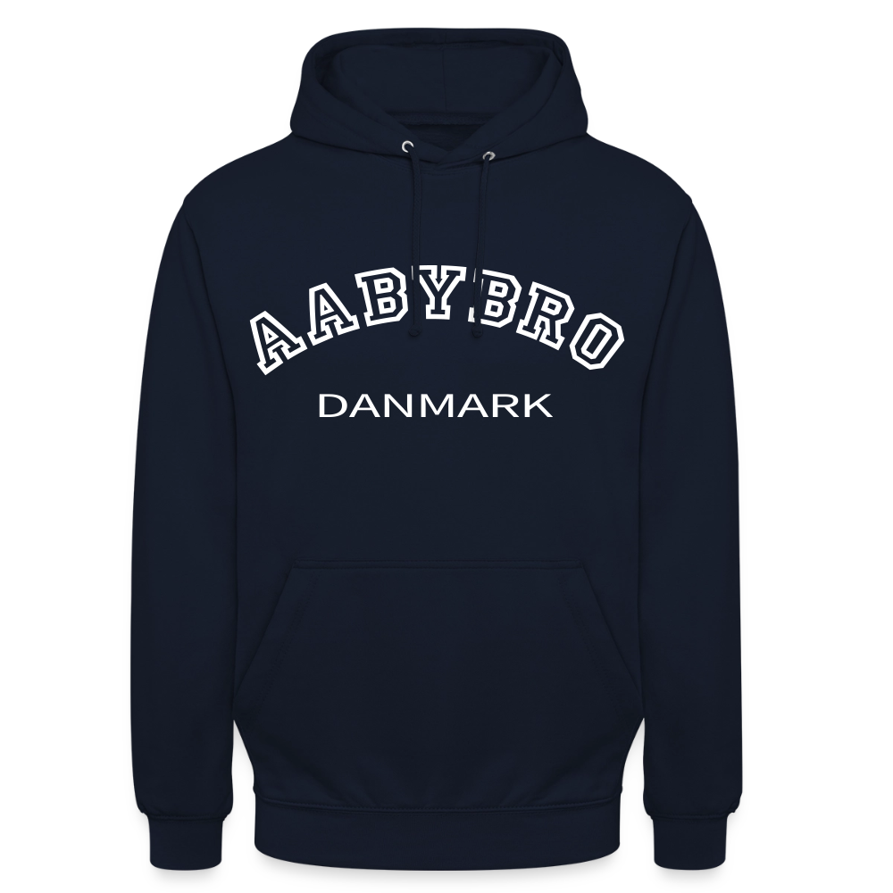 CityShirt - Hoodie - Aabybro - marineblå