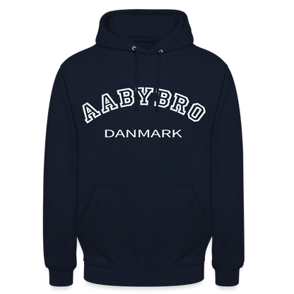 CityShirt - Hoodie - Aabybro - marineblå