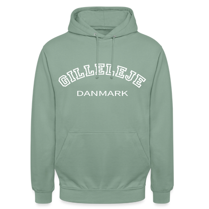 CityShirt - Hoodie - Gilleleje - grågrøn
