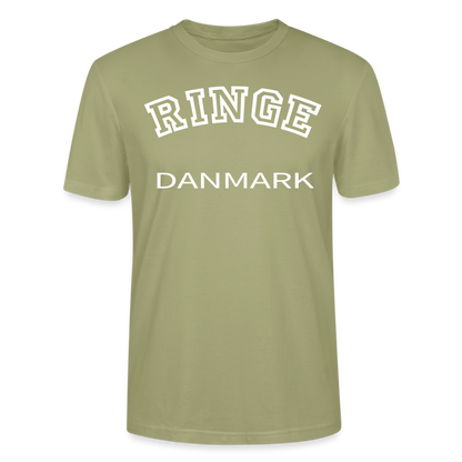 CityShirt - T-shirt - Ringe - grågrøn