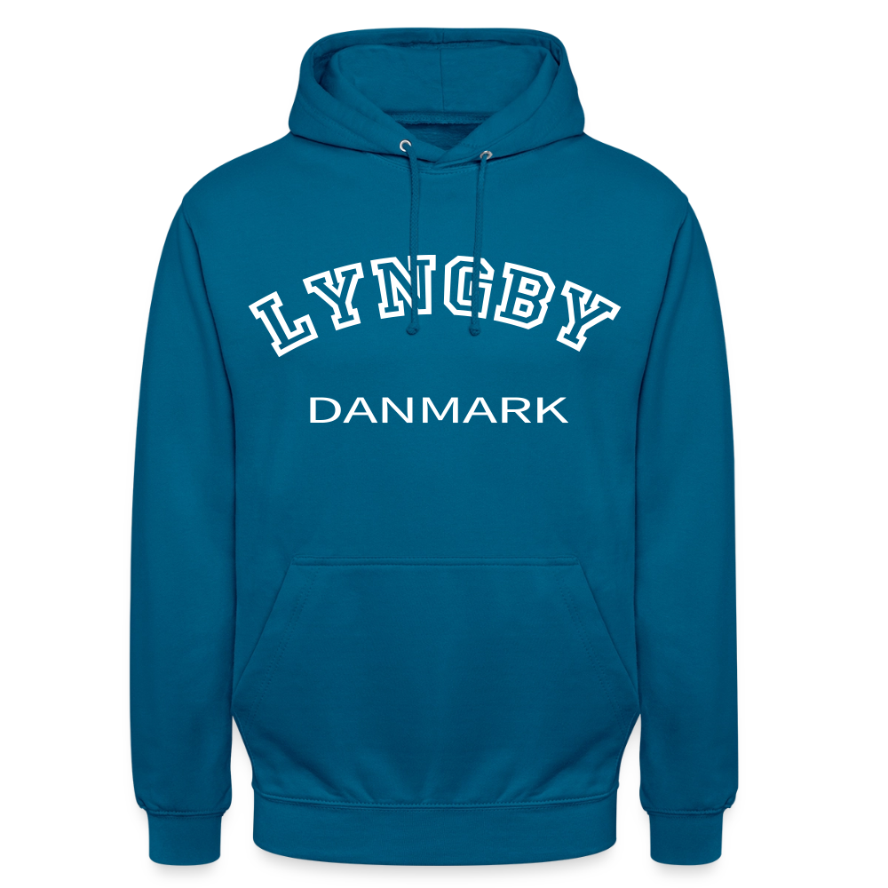 CityShirt - Hoodie - Lyngby - dybt havblå 