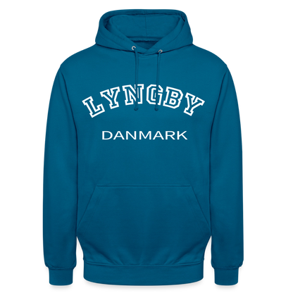 CityShirt - Hoodie - Lyngby - dybt havblå 