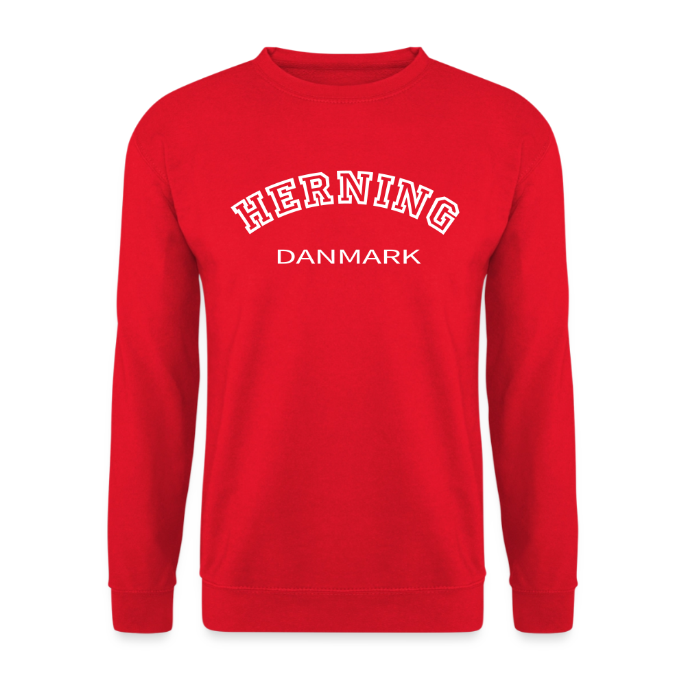 CityShirt - Sweatshirt - Herning - rød