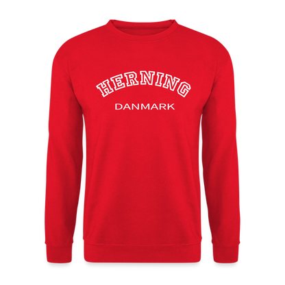 CityShirt - Sweatshirt - Herning - rød