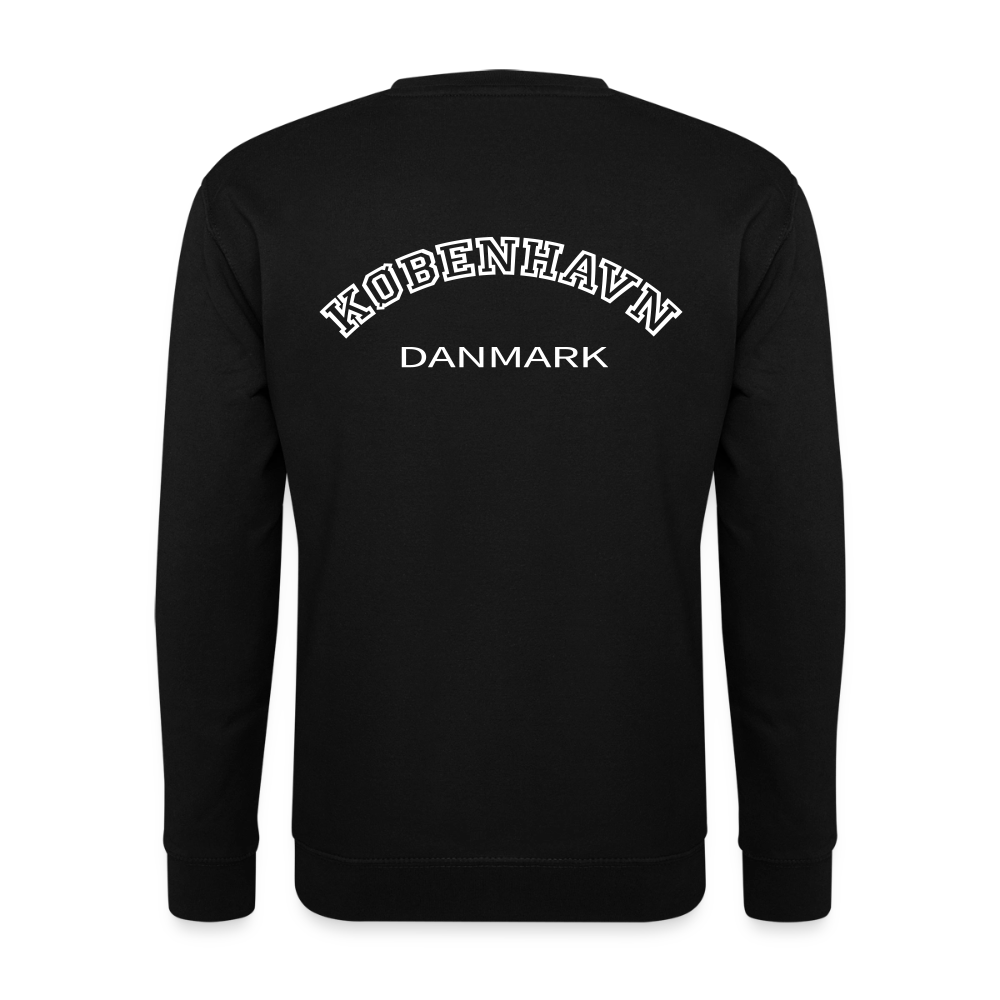 sweatshirt unisex - København - sort