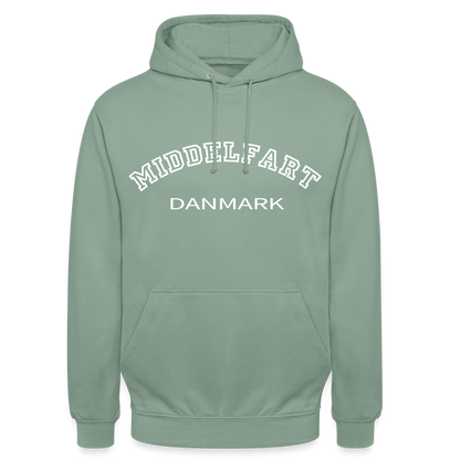 CityShirt - Hoodie - Middelfart - grågrøn