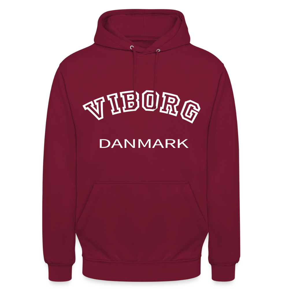 CityShirt - Hoodie - Viborg - bordeaux