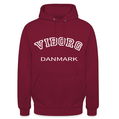 CityShirt - Hoodie - Viborg - bordeaux