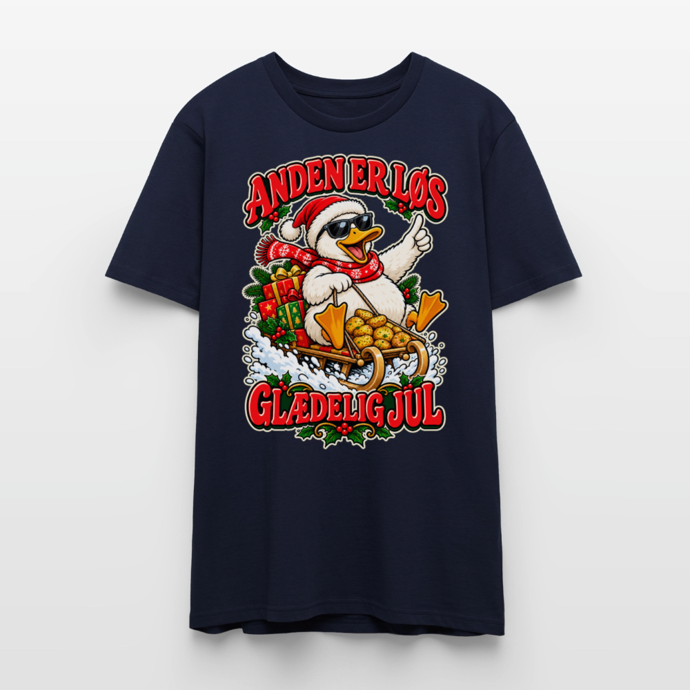 JuleShirt - marineblå