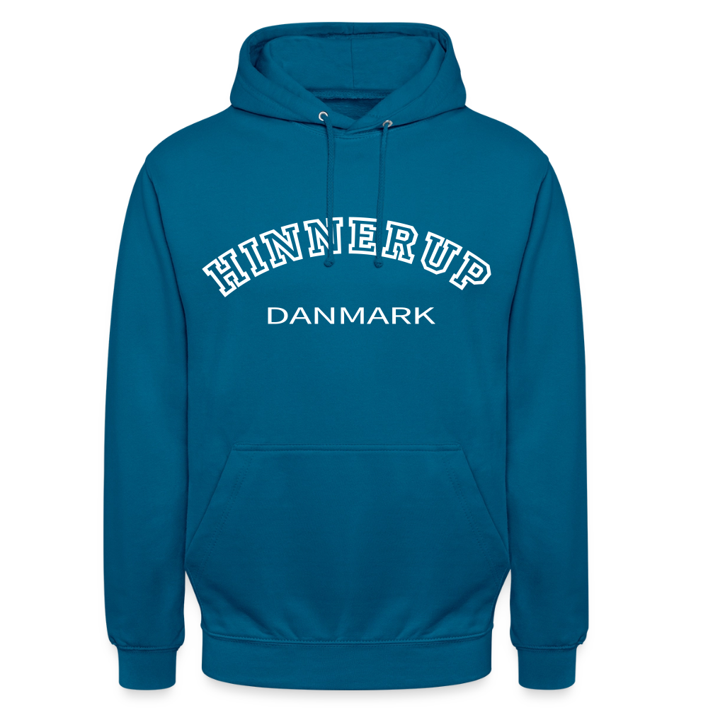 CityShirt - Hoodie - Hinnerup - dybt havblå 