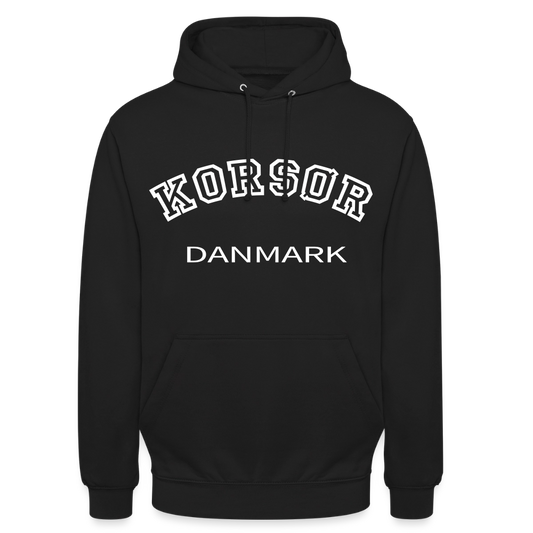 CityShirt - Hoodie - Korsør - sort