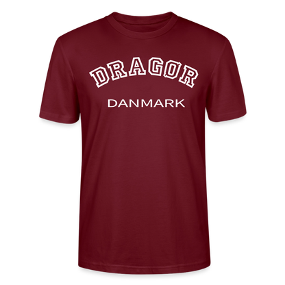 CityShirt - T-shirt - Dragør - burgunder-rød