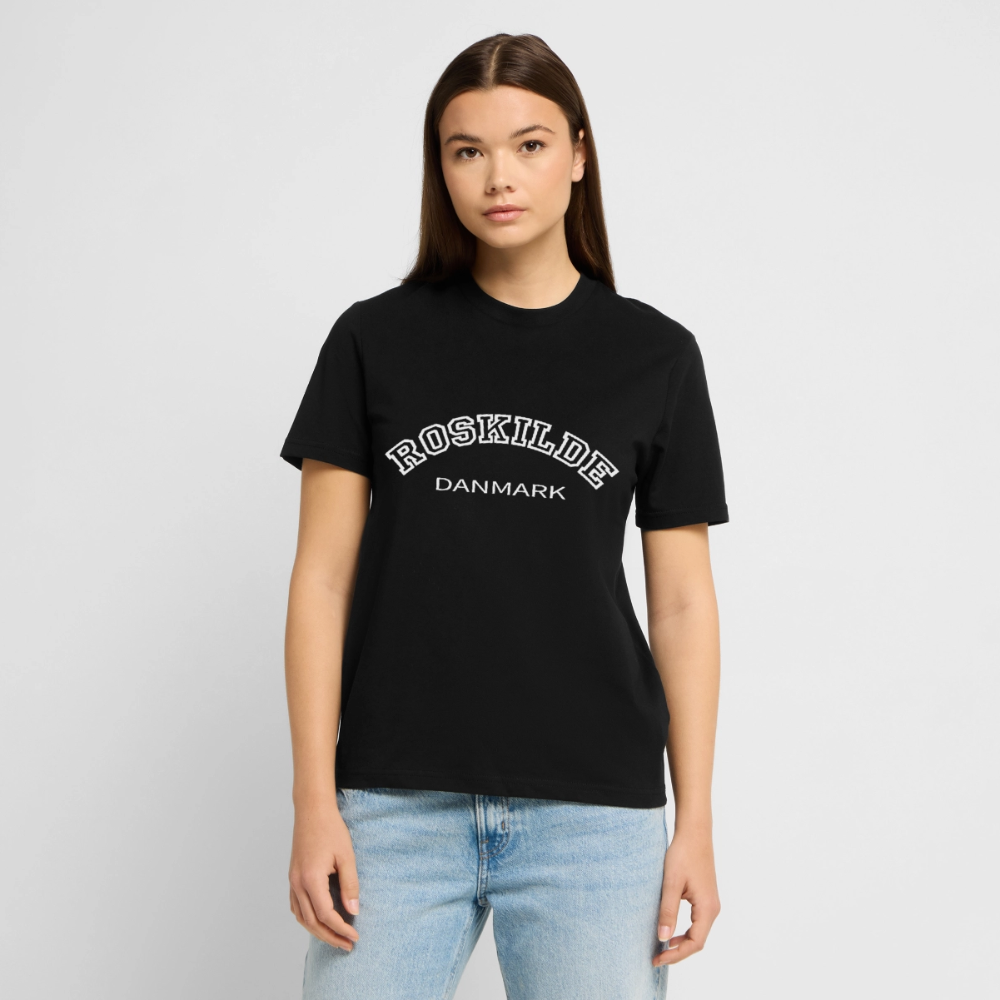 T-shirt unisex - Roskilde - sort