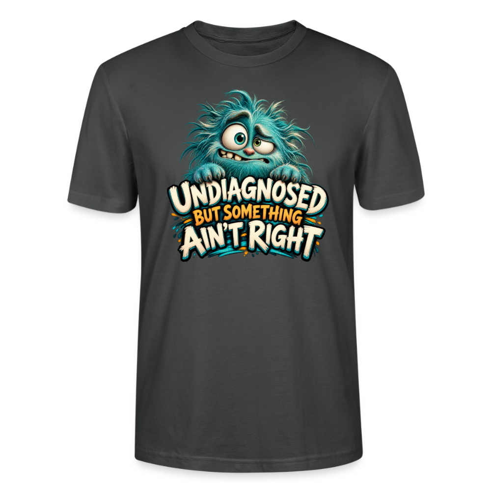 CityShirts - T-shirt - Undiagnosed – But something ain’t right - CS005 - charcoal