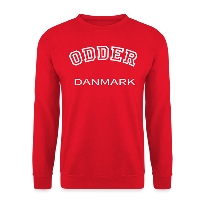 CityShirt - Sweatshirt - Odder - rød
