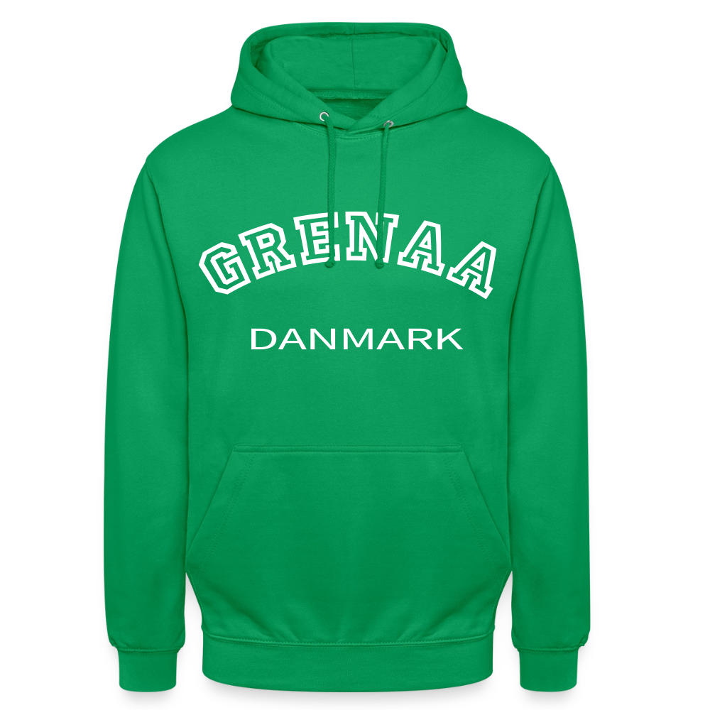 CityShirt - Hoodie - Grenaa - kelly grøn