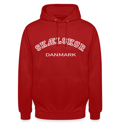 CityShirt - Hoodie - Skælskør - rød