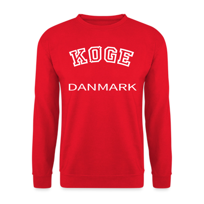 CityShirt - Sweatshirt - Køge - rød